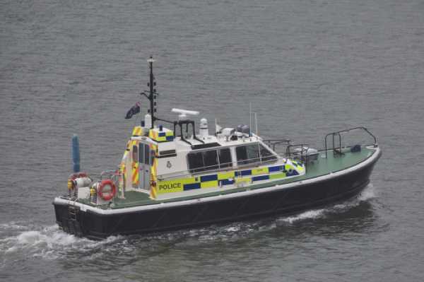 18 January 2021 - 14-24-21
According to a 2015 Freedom of Information request, Millennium here is one of twenty Ministry of Defence police launches.
--------------------------
 Ministry of Defence Police boat Millenium